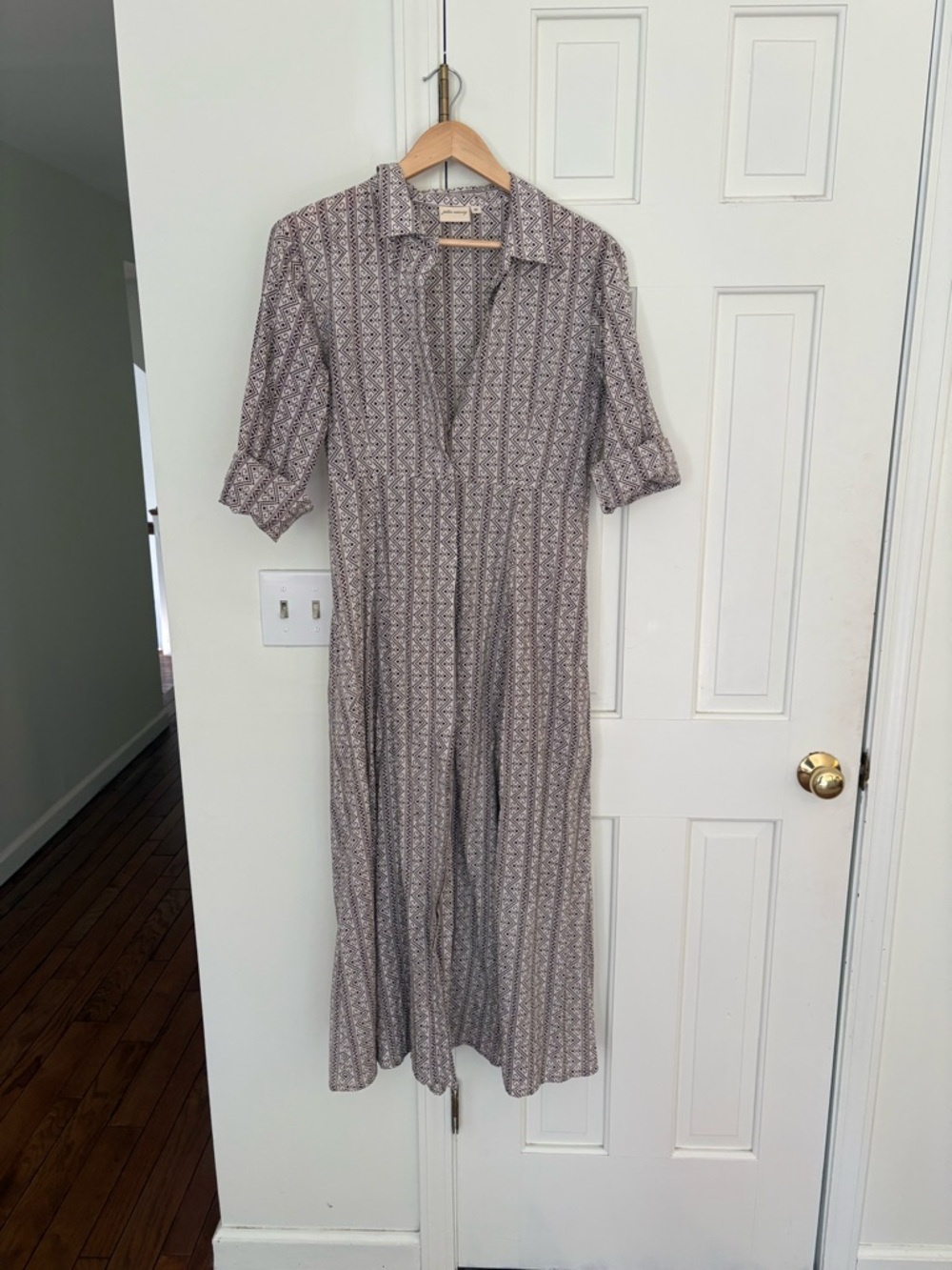 NWOT Julia Amory Maxi Shirt Dress